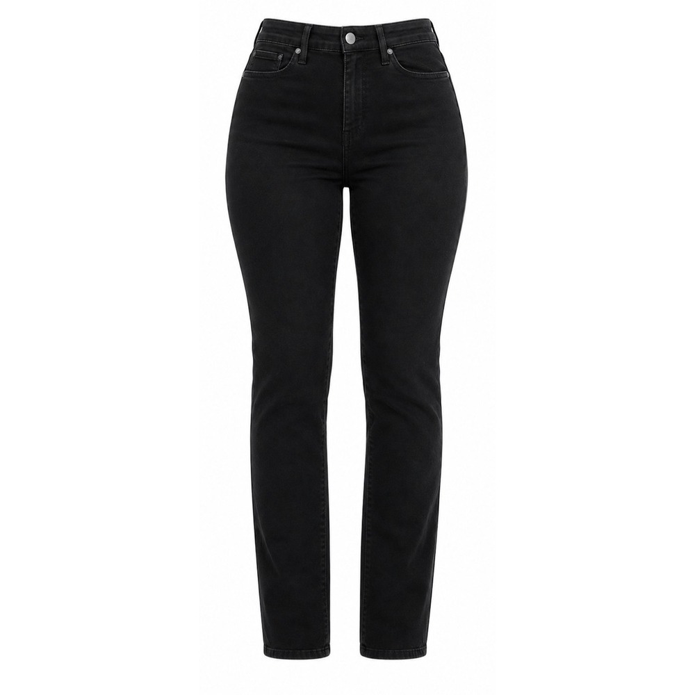 NYDJ Jeans Black Stretch Alina Skinny Lift Tuck Womens 12 Legging MBDMLS2402